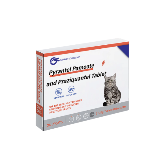 Pyrantel Pamoate and Praziquantel Tablets